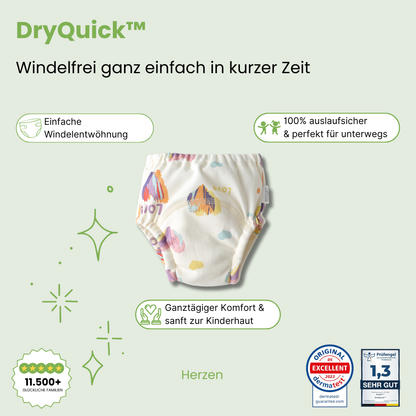 DryQuick™ - Auslaufsichere Windelshorts für unterwegs
